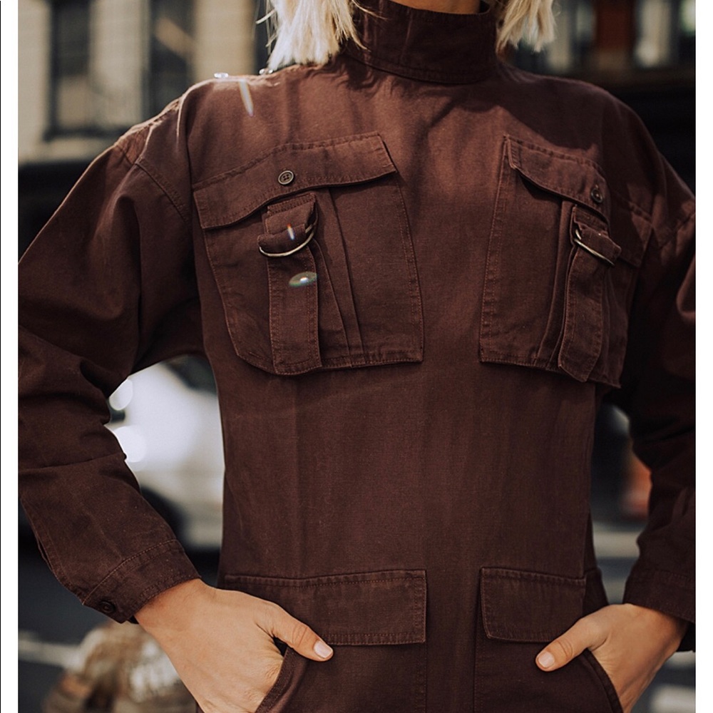 INSPR X TEZZA UTILITY DRESS - Picture 2 of 4